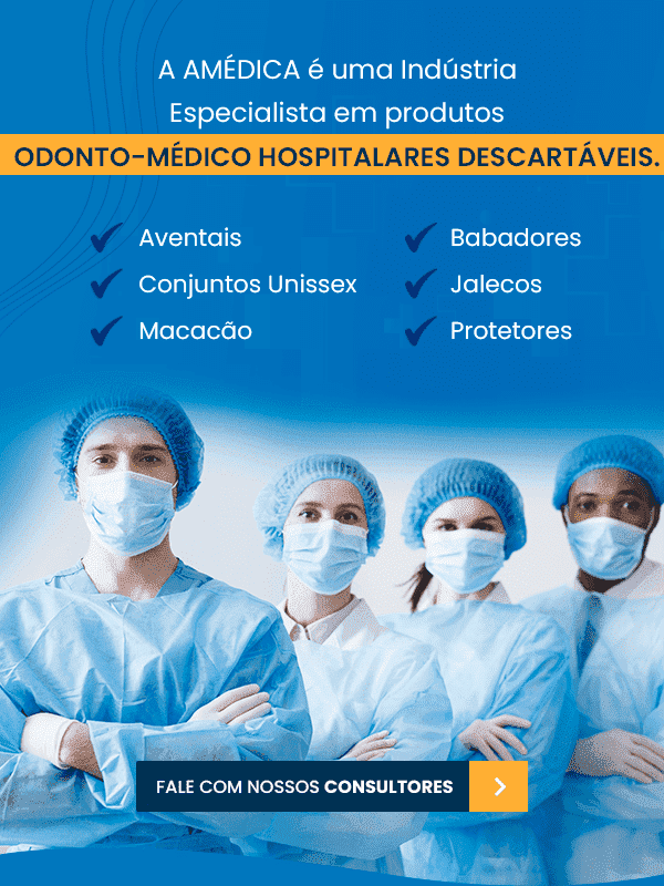 Produtos descartáveis de TNT para clínicas e hospitais